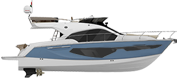 FLYBRIDGE LINE FLY42 AIR BLUE METALLIZED (paint)