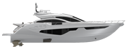 YACHT LINE C68 WHITE (gelcoat)